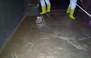 DİSKİ, Dicle ilçesinde su depolarını temizledi