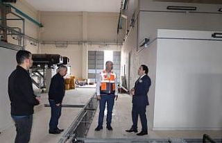 DİSKİ’nin Bismil Atıksu Tesisi çalışmalarında...