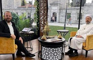 Diyanet İşleri Başkanı Erbaş: “Bu bayram günlerini...