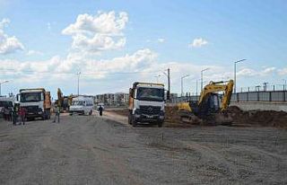 Diyarbakır’da bulvar ve kavşaklarda çalışmalar...