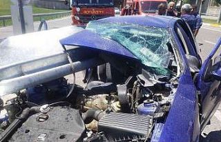 Diyarbakır’da trafik kazası: 2 yaralı