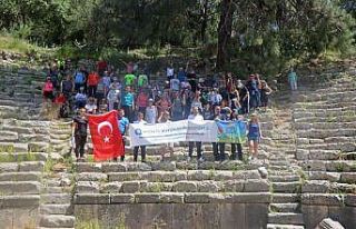 Doğaseverler tarihi Likya Yolu’nda yürüdü