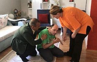 Dolandırılan engelli ailenin mağduriyeti giderildi