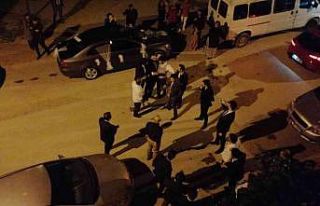 Dünya evine girecek damada yumruklar havada uçuştu