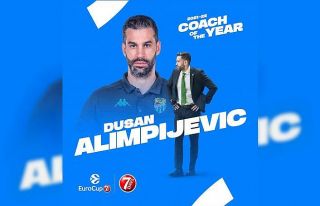 Dusan Alimpijevic, Eurocup’ta yılın en başantrenörü...