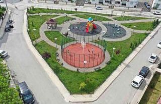Düzce Belediyesi bir ayda 8 spor parkı yeniledi