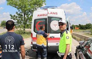 Edirne’de kaza: 2 yaralı