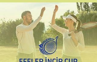 Efeler’de ’İncir Cup Tenis Turnuvası’ heyecanı...