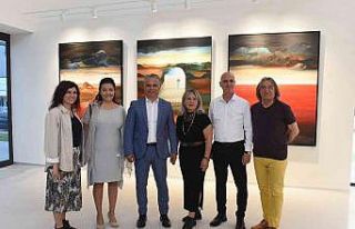 ’Ege’nin Düşleri’ resim sergisi Türkan Şoray’da