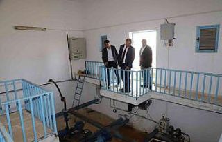 Eğil İçme Suyu Arıtma Tesisi denetlendi