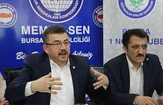Eğitim Bir-Sen Bursa 1 Nolu Şube üyeleri bayramlaştı