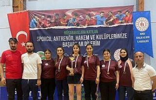Elazığ Belediyespor Masa Tenisi 1. Ligi’ne yükseldi