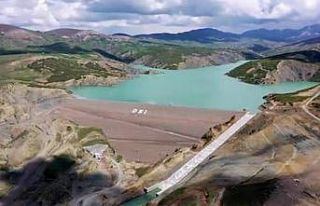 Elazığ’da Kanatlı Barajı tam doluluğa ulaştı