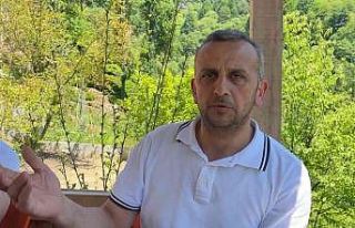 Elektrik direğini yıkılmasın diye önce eve bağladı,...