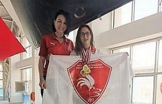 Elfin tüm engelleri aşarak Türkiye şampiyonluğu...