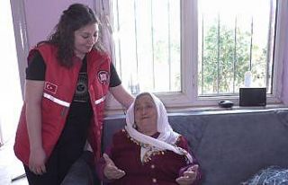 Engelli aileye, hemşerileri de sahip çıktı
