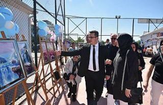 Engelli öğrencilerin yaz festivali Mustafakemalpaşa’yı...