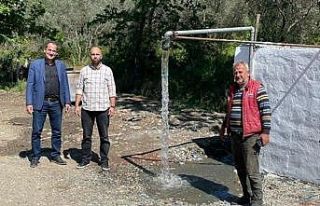 Erdek’te tarımda kullanılan su hatları onarıldı