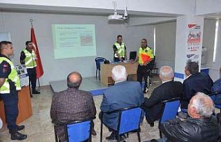 Ereğli’de traktör sürücülerine eğitim