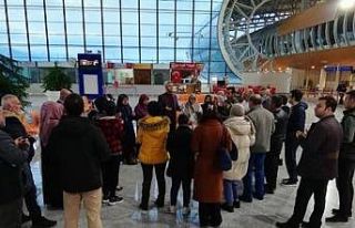 Erzincan’da 2 yıl aradan sonra umreciler kutsal...