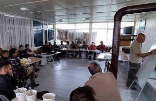 Erzincan’da avcılar eğitimden geçiyor