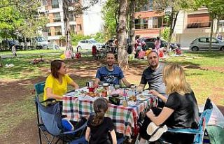 Eskişehirlilerin hafta sonu kahvaltı keyfi