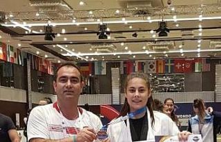 Fatma Arslan, olimpiyat üçüncüsü oldu