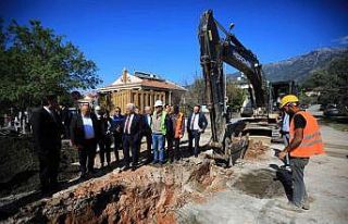 Fethiye’nin alt yapı yatırımı tamamlanıyor