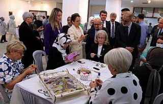 Geleneksel Çerkes El Sanatları Sergisi açıldı