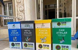 Geri dönüştürülebilir atık toplayan okullar...