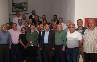 Germencikli muhtarlar Başkan Çerçioğlu ile görüştü