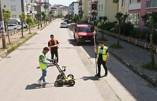 Giresun Belediyesi altyapının röntgenini çekiyor