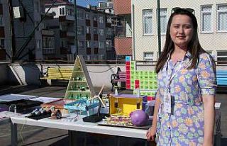 Giresun’da 5 Dil 2 Beceri Festivali’nde öğrenciler...