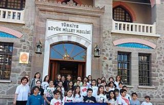 GKV Özel İlkokulu öğrencileri Ankara’da