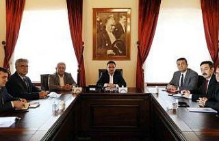 Güvenlik ve asayiş toplantısı Vali Çiçek başkanlığında...