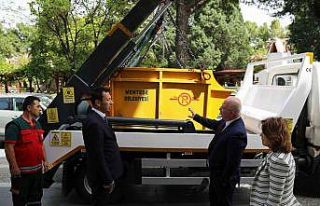 Hafriyat ve moloz atıkları için özel araç