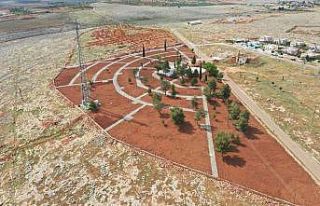 Halfeti’ye kent parkı hizmeti