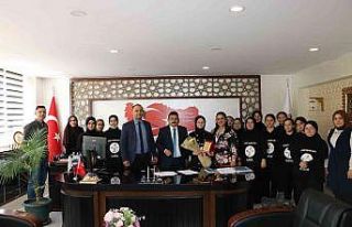 Hastaneden robotik kodlama yapan öğrencilere tam...