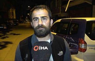 Hatalı duran otomobilden inen yolcuya, makas atan...