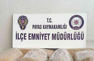 Hatay’da 80 kilo kıyılmış tütün ele geçirildi