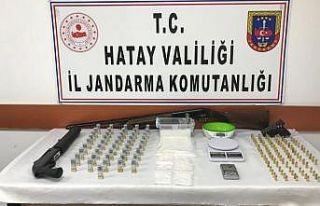 Hatay’da uyuşturucu operasyonunda 2 kişi tutuklandı
