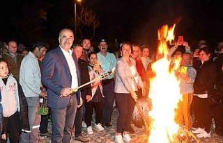 Hıdırellez ateşi Mudanya’da yandı