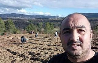 Hırsızlar tarlaları kurak bıraktı