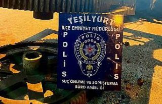 Hırsızları kameralar ele verdi