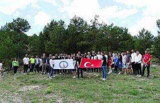 Hisarcık MYO’da Zafer’in 100. yılı doğa yürüyüşü