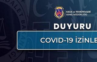 Hükümlülerin Covid-19 izinleri 31 Mayıs’ta sona...