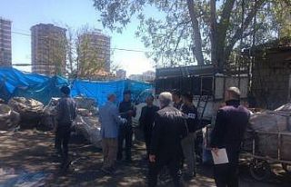 Hurdacılarda denetimler sürüyor