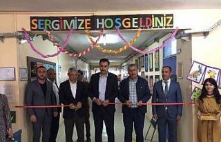 İhtiyaç sahibi öğrenciler yararına sergi