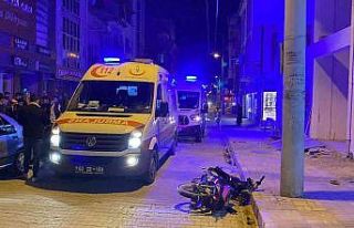 İki motosiklet kafa kafaya çarpıştı: 4 yaralı
