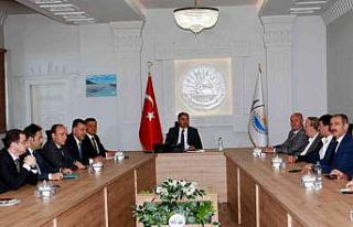 İlçe belediye başkanları bir araya geldi